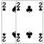 Two of Spades and Two of Clubs