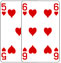 Five of Hearts and Six of Hearts