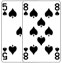 Five of Spades and Eight of Spades