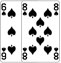 Six of Spades and Eight of Spades