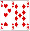 Seven of Hearts and Nine of Diamonds