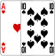 Ace of Hearts and Ten of Spades