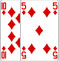 Ten of Diamonds and Five of Diamonds