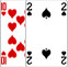 Ten of Hearts and Two of Spades