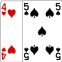 Four of Hearts and Five of Spades