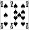 Six of Spades and Nine of Spades