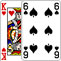 King of Hearts and Six of Spades