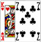 King of Hearts and Seven of Clubs