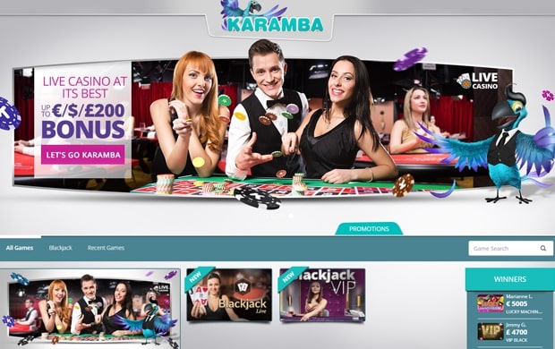 Karamba Casino Games