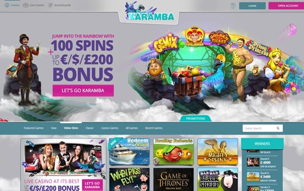 Karamba Video Slots