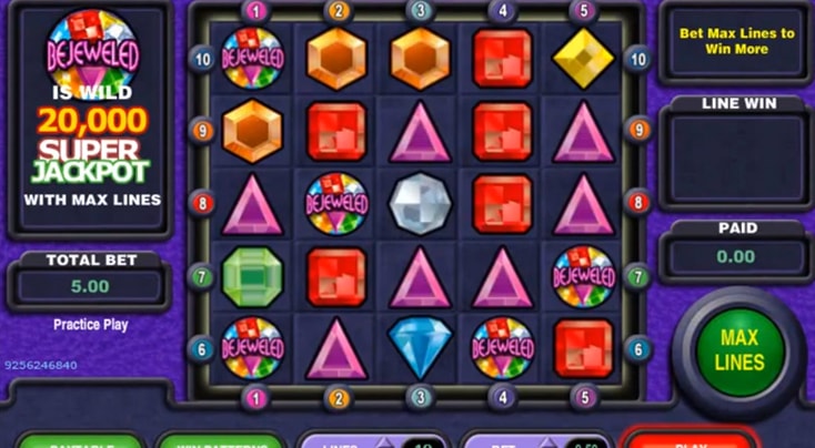 Bejeweled Online Slots - Free To Play Online Slot Machine