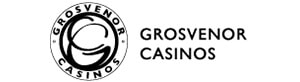 Grosvenor Casinos Logo White Backdrop