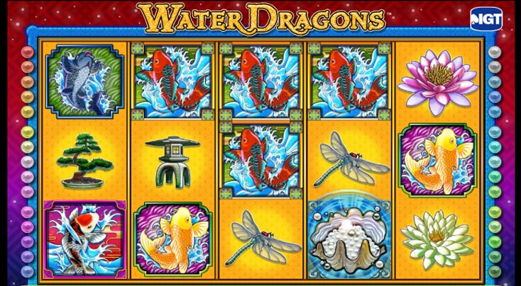 water dragons slot machine