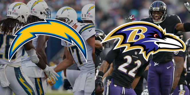 chargers vs ravens play by play