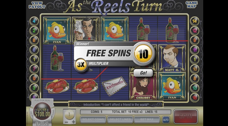 As the Reels Turn Online Slot by Betsoft - Free to Play Game and Review