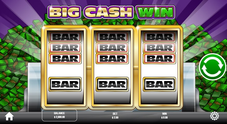 big cash win slot