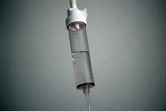An IV Filled With Fluid