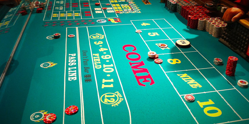 craps table