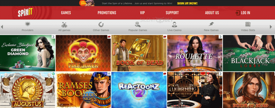 Spinit Casino Games