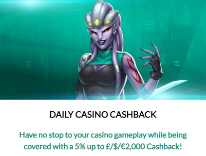 Nonstop Casino Cashback