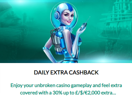 Nonstop Casino Cashback