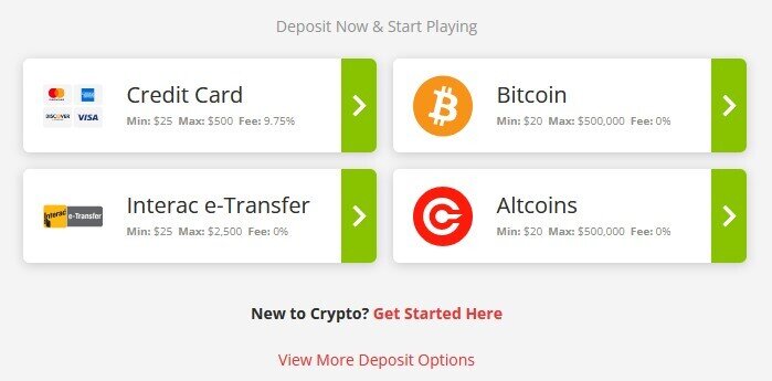 BetOnline Deposit