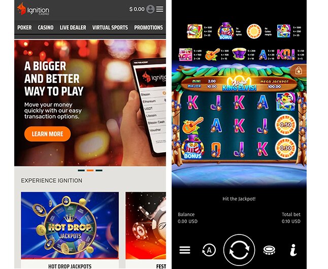 Ignition Casino Mobile