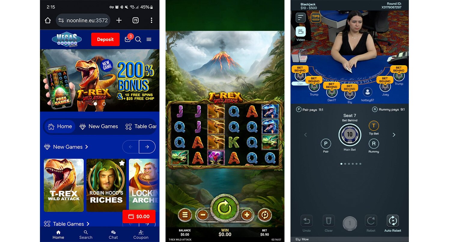 Vegas Casino Online Mobile