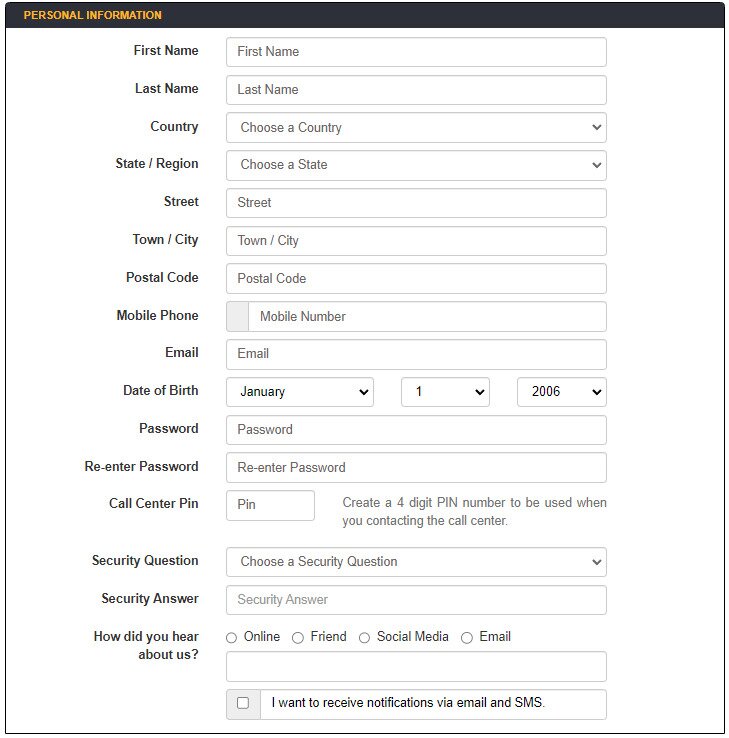 betnow deposit options