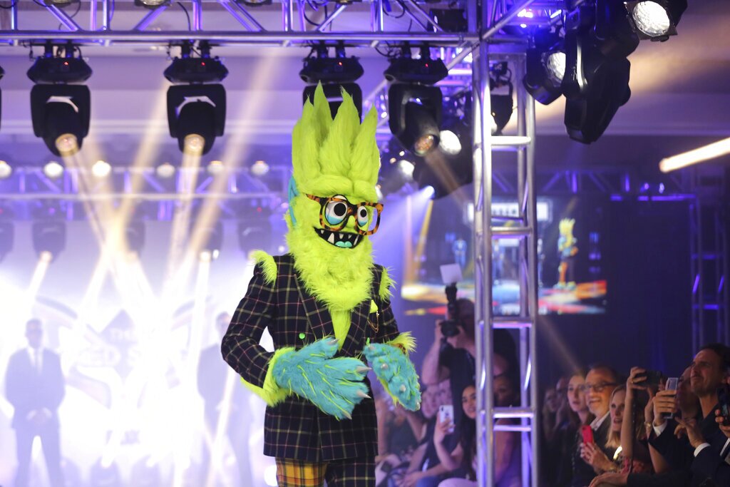 A new custom character walks the runway during the LA Premiere of "The Masked Singer" Season 2 at The Bazaar by Jose Andres on Tuesday, Sep. 9, 2019, in Los Angeles. (Photo by Willy Sanjuan/Invision/AP)