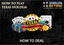 how to deal texas holdem card poker